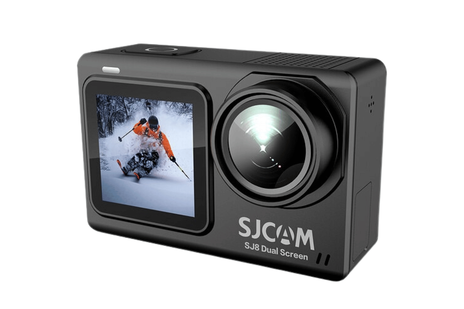 SJCAM SJ8 Dual Screen 4K Action Camera with 20MP Photos, Wi-Fi, and Waterproof Case