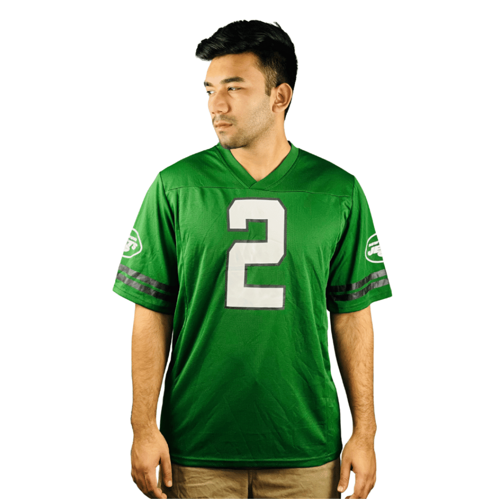 NFL Green Mesh Summer Jersey