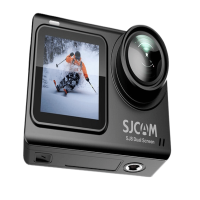 SJCAM SJ8 Dual Screen 4K Action Camera with 20MP Photos, Wi-Fi, and Waterproof Case