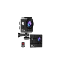 Ausek AT-Q44CR 4K Action Camera with 170-Degree Wide Angle Lens, WiFi Connectivity, and Waterproof Design