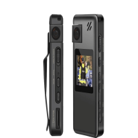 Compact HD Body Camera A32 with 180-Degree Rotatable Lens, Motion Detection, and 8-Hour Continuous Recording