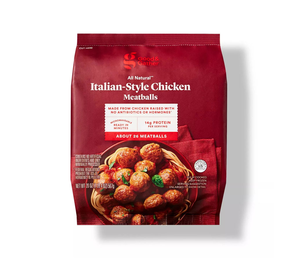thumbnail All Natural Italian-Style Chicken Meatballs